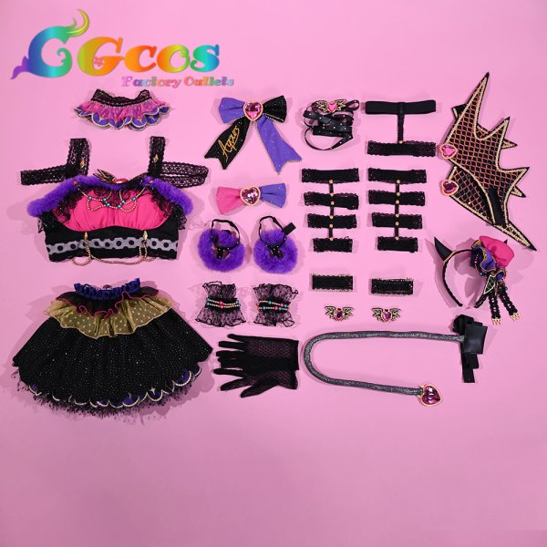 画像4: ラブライブ！サンシャイン!!　渡辺曜　小悪魔編　覚醒後　コスプレ衣装 (4)