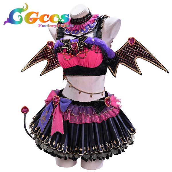 画像2: ラブライブ！サンシャイン!!　高海千歌　小悪魔編　覚醒後　コスプレ衣装 (2)