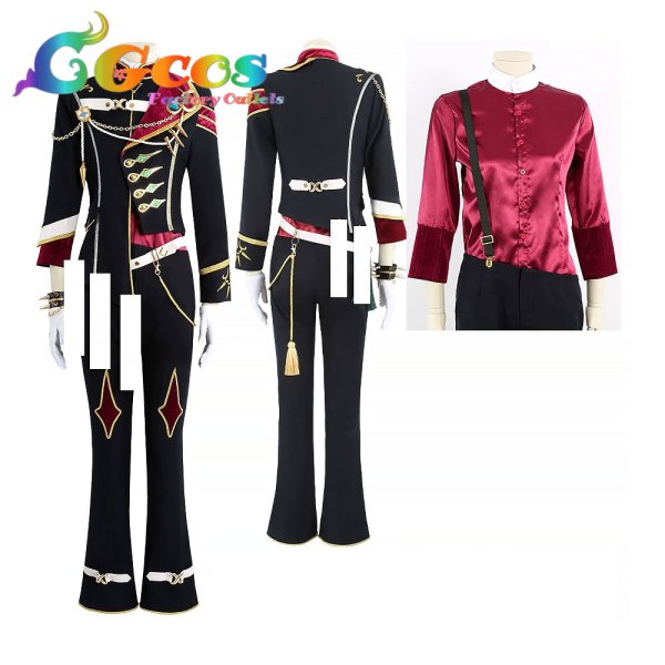 画像5: あんさんぶるスターズ！　Slither◆ウロボロスと地底の住処　七種茨　巴日和　漣ジュン　乱凪砂　コスプレ衣装 (5)