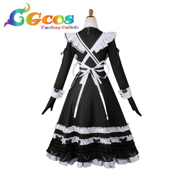 画像3: バーチャルYouTuber　VTuber　叶(かなえ)　メイド服　コスプレ衣装 (3)