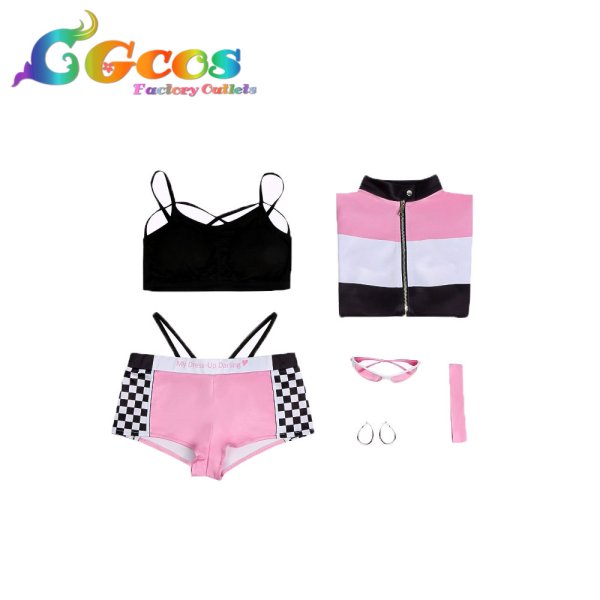 画像4: その着せ替え人形は恋をする　喜多川海夢　レースクイーンVer.　コスプレ衣装 (4)