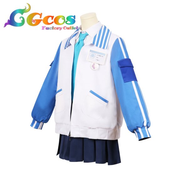 画像2: ブルーアーカイブ　白洲アズサ　ローソンコラボ　コスプレ衣装 (2)