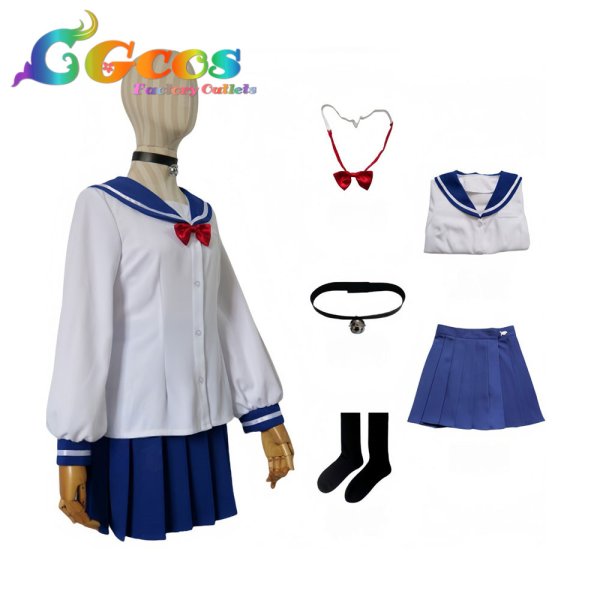 画像4: ウィッチウォッチ　若月ニコ　制服　コスプレ衣装 (4)