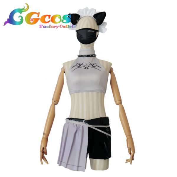 画像4: 勝利の女神：NIKKE　シン　バックストリートドリーム　コスプレ衣装 (4)