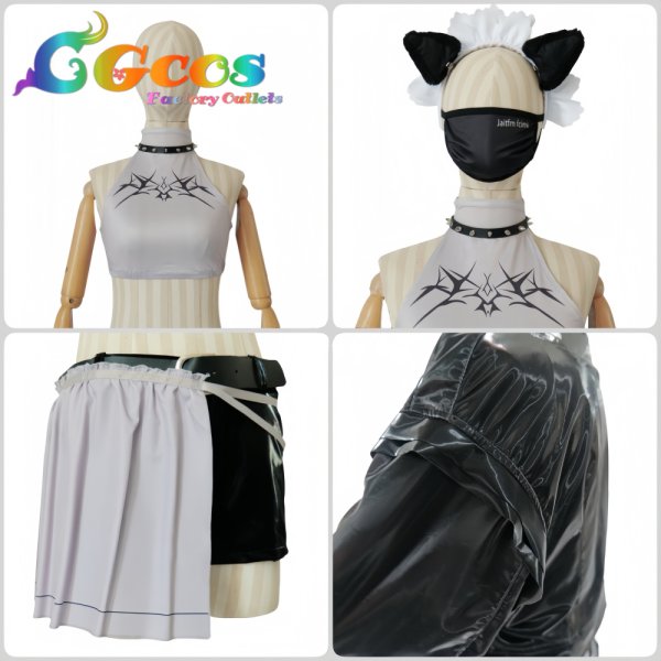 画像5: 勝利の女神：NIKKE　シン　バックストリートドリーム　コスプレ衣装 (5)