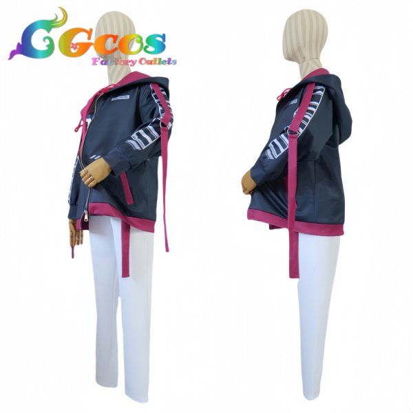 画像3: バーチャルYouTuber　VTuber　渡会雲雀　2時だとか　1st ワンマンライブ　コスプレ衣装 (3)