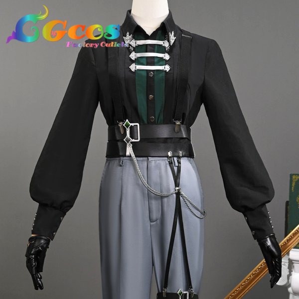 画像9: バーチャルYouTuber　VTuber　ジール・ギンジョウカ（Zeal Ginjoka）　コスプレ衣装 (9)