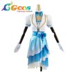 画像1: ラブライブ！サンシャイン!!　渡辺曜　Aqours　9周年記念　コスプレ衣装 (1)