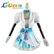 画像1: ラブライブ！サンシャイン!!　小原鞠莉　Aqours　9周年記念　コスプレ衣装 (1)