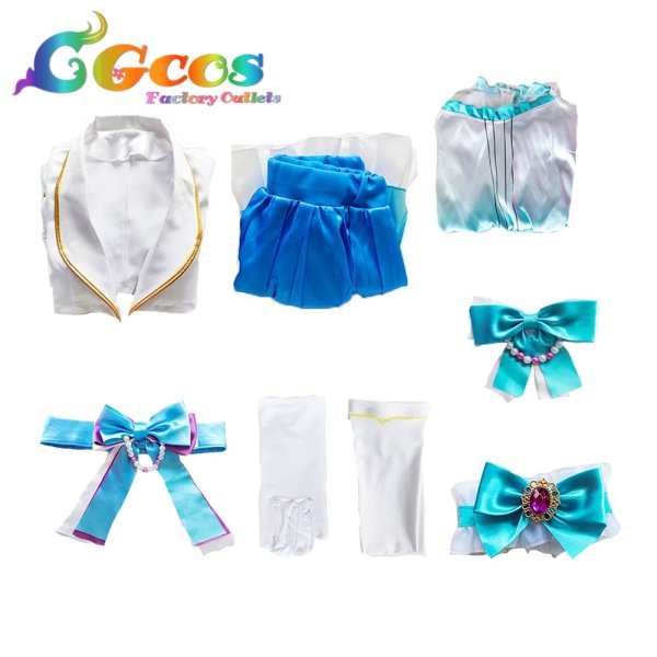 画像3: ラブライブ！サンシャイン!!　小原鞠莉　Aqours　9周年記念　コスプレ衣装 (3)