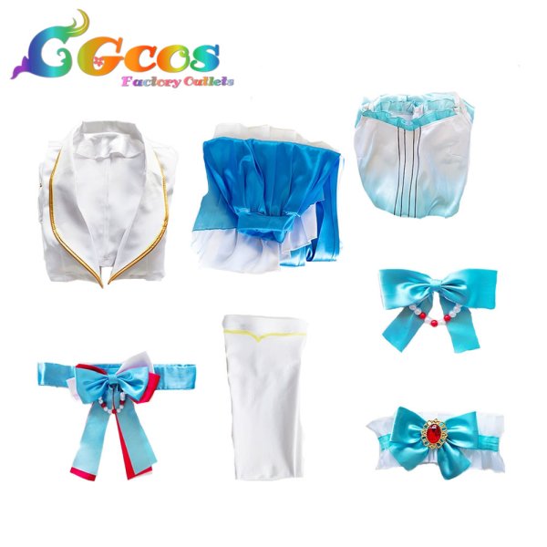 画像3: ラブライブ！サンシャイン!!　黒澤ダイヤ　Aqours　9周年記念　コスプレ衣装 (3)