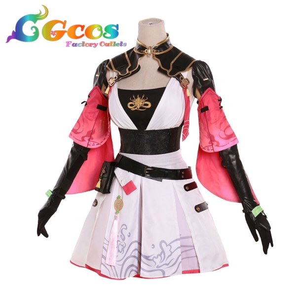 画像2: 鳴潮(Wuthering Waves)　桃祈(たおき)　コスプレ衣装 (2)