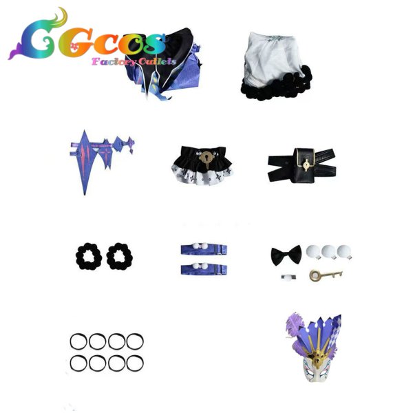 画像4: 鳴潮(Wuthering Waves)　ロココ　コスプレ衣装 (4)