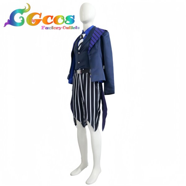 画像2: 悪魔執事と黒い猫　ボスキ　コスプレ衣装 (2)