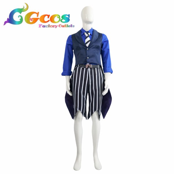 画像3: 悪魔執事と黒い猫　ボスキ　コスプレ衣装 (3)