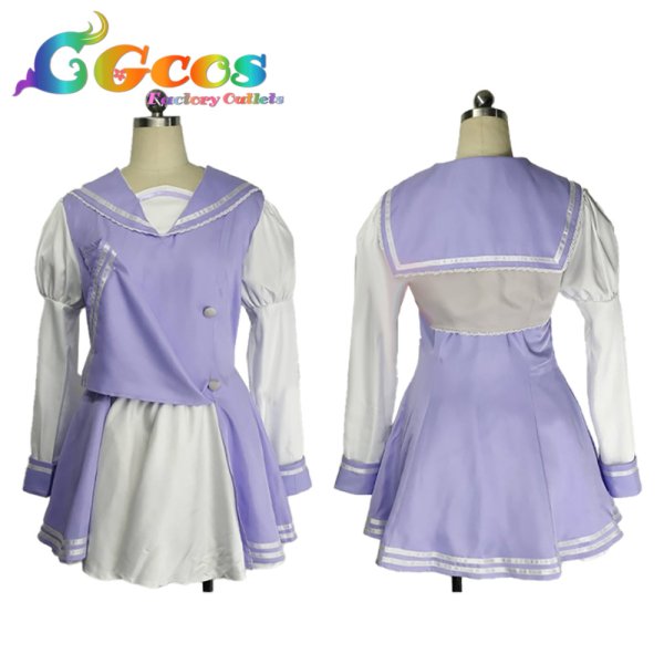 画像2: 紙の上の魔法使い　月社妃　コスプレ衣装 (2)