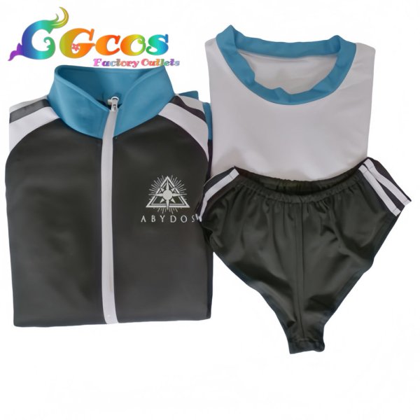 画像5: ブルーアーカイブ　砂狼シロコ　体操服　コスプレ衣装 (5)