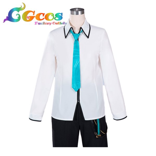 画像4: プロジェクトセカイ カラフルステージ！ feat. 初音ミク　青柳冬弥　煌めく記憶を辿って　Bond of memory　コスプレ衣装 (4)