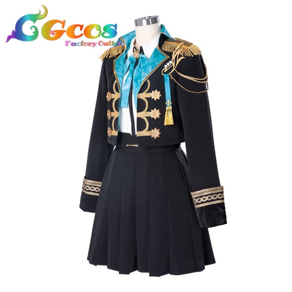 画像2: プロジェクトセカイ カラフルステージ！ feat. 初音ミク　小豆沢こはね　夕暮れ色の笑顔　Bond of Sparkle　コスプレ衣装 (2)