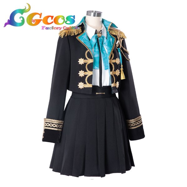 画像3: プロジェクトセカイ カラフルステージ！ feat. 初音ミク　小豆沢こはね　夕暮れ色の笑顔　Bond of Sparkle　コスプレ衣装 (3)