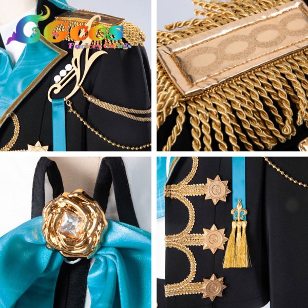 画像6: プロジェクトセカイ カラフルステージ！ feat. 初音ミク　小豆沢こはね　夕暮れ色の笑顔　Bond of Sparkle　コスプレ衣装 (6)