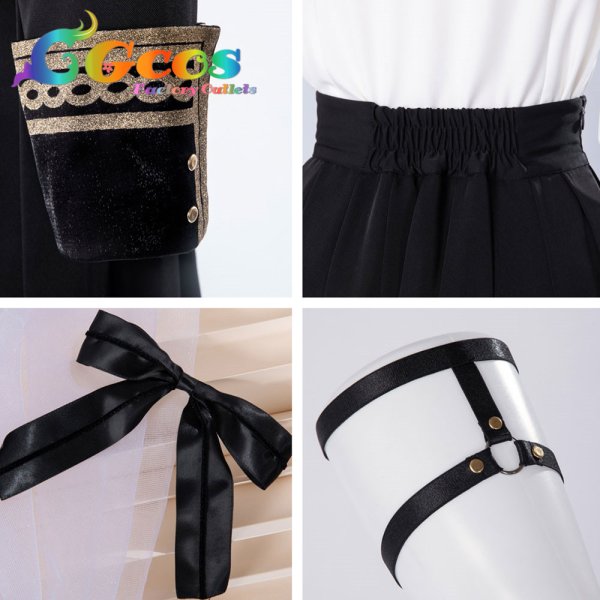 画像7: プロジェクトセカイ カラフルステージ！ feat. 初音ミク　小豆沢こはね　夕暮れ色の笑顔　Bond of Sparkle　コスプレ衣装 (7)