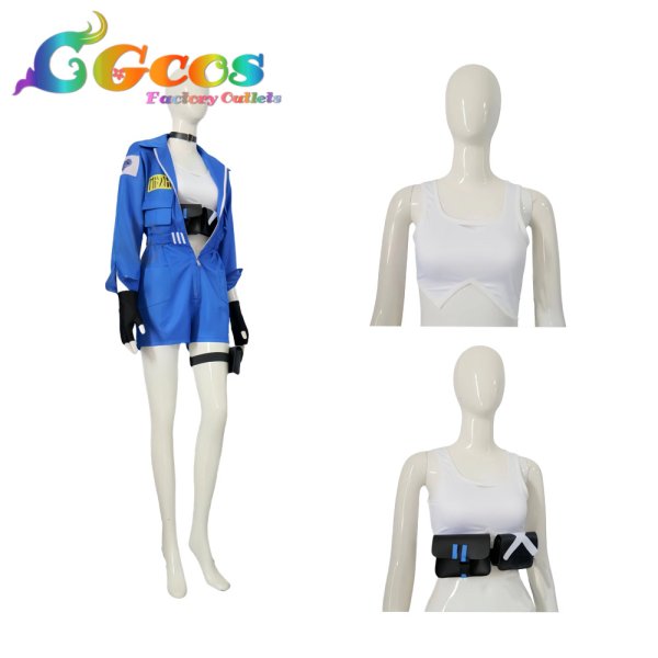 画像4: 勝利の女神：NIKKE　モリー　コスプレ衣装 (4)