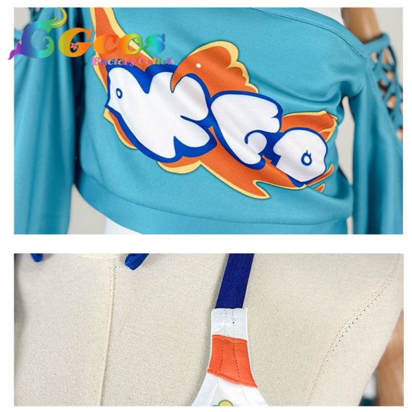 画像5: バーチャルYouTuber　VTuber　小鳥遊キアラ　フィーバーナイト衣装　コスプレ衣装 (5)