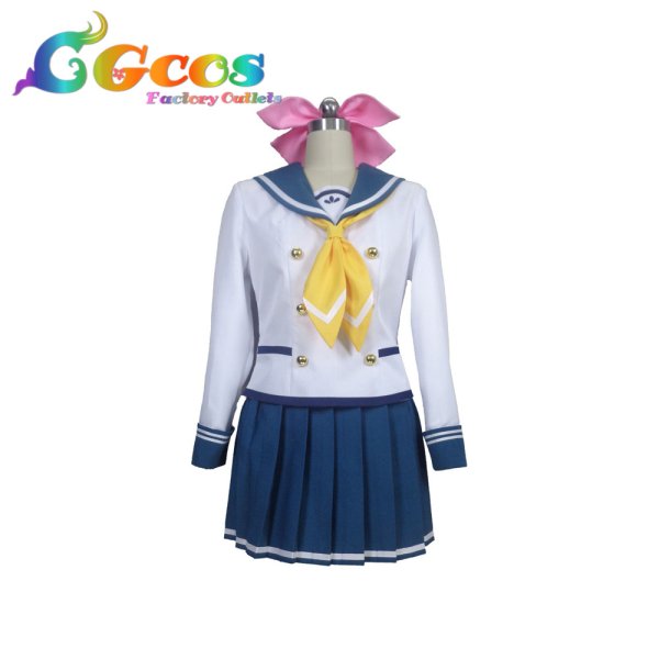 画像2: バトルガールハイスクール　綿木ミシェル　千導院楓　千導院サドネ　コスプレ衣装 (2)