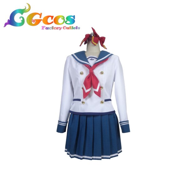 画像4: バトルガールハイスクール　綿木ミシェル　千導院楓　千導院サドネ　コスプレ衣装 (4)