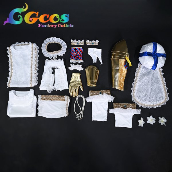 画像10: 娼年ジャンヌ　ジャンヌ　花嫁　コスプレ衣装 (10)