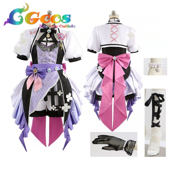 画像6: あんさんぶるスターズ！　花群冬芽　フィーチャースカウト 冬芽編　コスプレ衣装 (6)