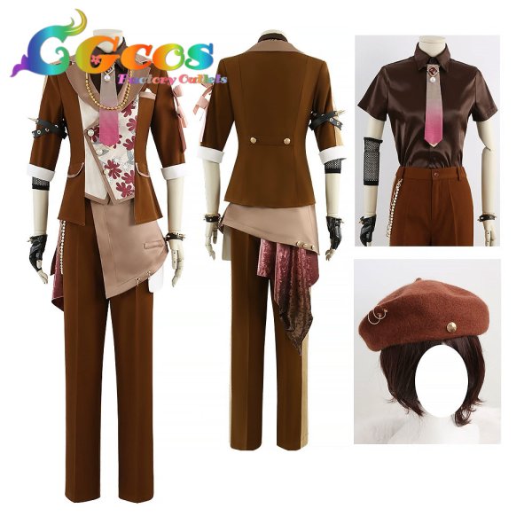 画像9: あんさんぶるスターズ！　天城一彩　神崎颯馬　三毛縞斑　クロススカウト・devoted to you／PURE　コスプレ衣装 (9)