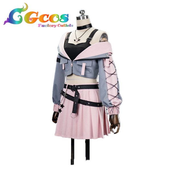 画像2: プロジェクトセカイ カラフルステージ！ feat. 初音ミク　桃井愛莉　桐谷遥 MIKU　日野森雫　花里みのり　悪魔　コスプレ衣装 (2)