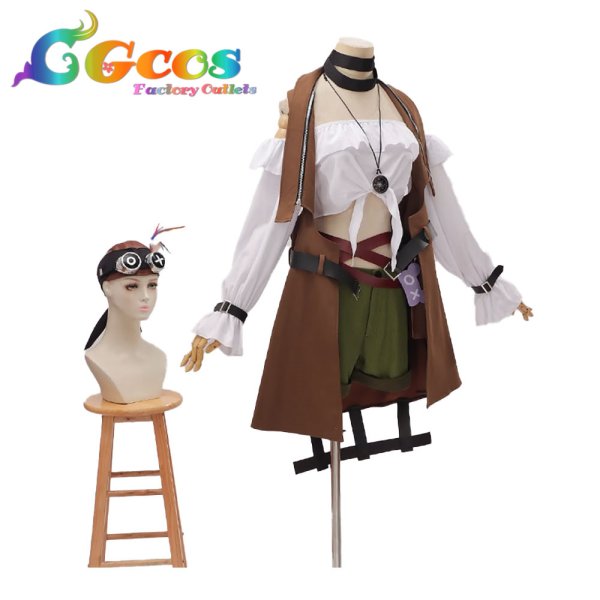 画像2: 無期迷途　Path to Nowhere　ヘラ（Hella）　砂の海の旅　コスプレ衣装 (2)