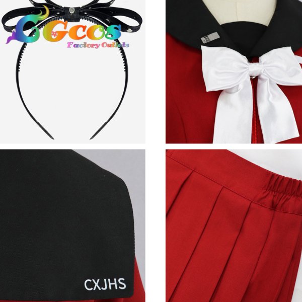 画像3: HUNDRED LINE -最終防衛学園-（ハンドレッドライン）　九十九過子　コスプレ衣装 (3)