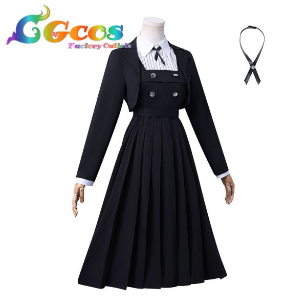 画像2: ロックは淑女の嗜みでして　白矢環　コスプレ衣装 (2)