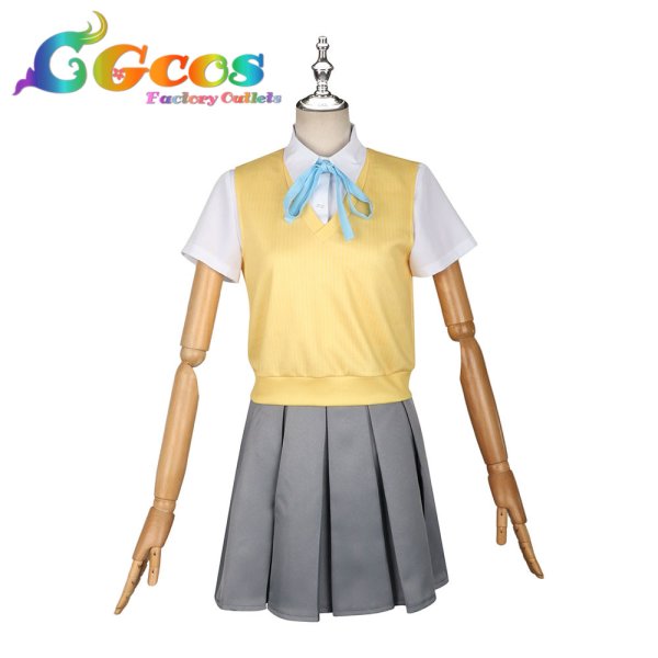 画像1: けいおん!　平沢唯　夏服　コスプレ衣装 (1)