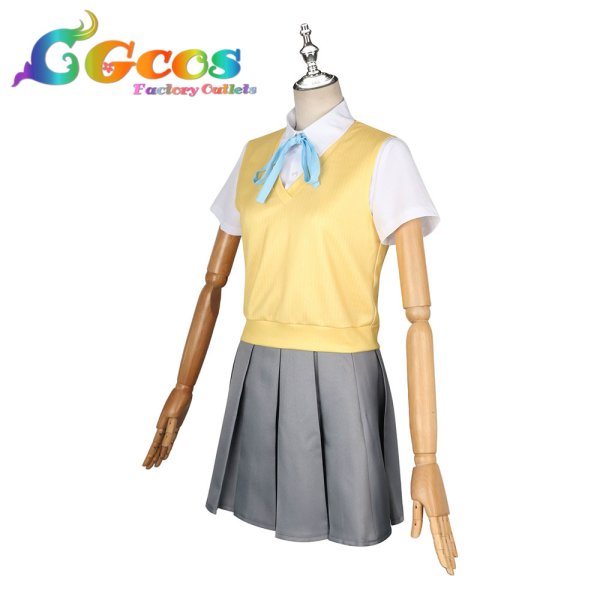 画像2: けいおん!　平沢唯　夏服　コスプレ衣装 (2)