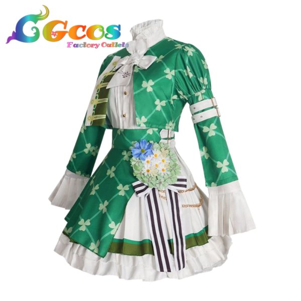 画像3: プロジェクトセカイ カラフルステージ！ feat. 初音ミク　日野森雫　トゥインクル・クローバー　3周年記念　コスプレ衣装 (3)