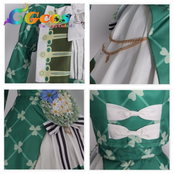 画像5: プロジェクトセカイ カラフルステージ！ feat. 初音ミク　日野森雫　トゥインクル・クローバー　3周年記念　コスプレ衣装 (5)