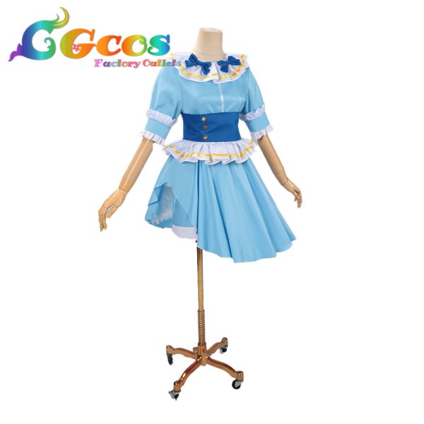 画像2: ラブライブ！サンシャイン!!　Aqours　小原鞠莉　津島善子　渡辺曜　沼津　市制100周年記念コラボ衣装　コスプレ衣装 (2)