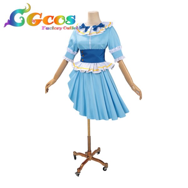 画像3: ラブライブ！サンシャイン!!　Aqours　小原鞠莉　津島善子　渡辺曜　沼津　市制100周年記念コラボ衣装　コスプレ衣装 (3)