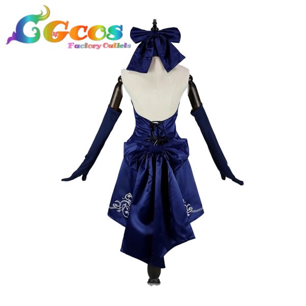 画像3: Fate/Grand Order　FGO　セイバー／アルトリア・ペンドラゴン〔オルタ〕　宵闇の星Ver.　コスプレ衣装 (3)