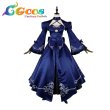 画像1: Fate/Grand Order　FGO　セイバー／アルトリア・ペンドラゴン［オルタ］　ドレスVer.　コスプレ衣装 (1)