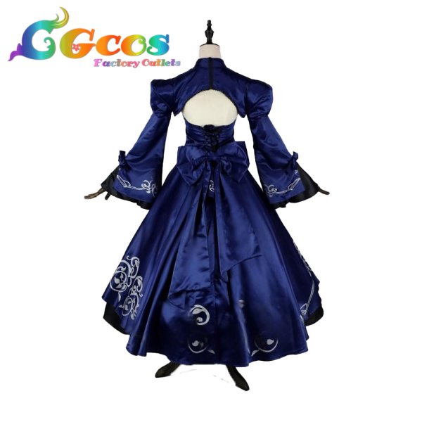 画像2: Fate/Grand Order　FGO　セイバー／アルトリア・ペンドラゴン［オルタ］　ドレスVer.　コスプレ衣装 (2)