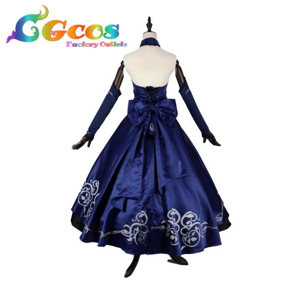 画像4: Fate/Grand Order　FGO　セイバー／アルトリア・ペンドラゴン［オルタ］　ドレスVer.　コスプレ衣装 (4)