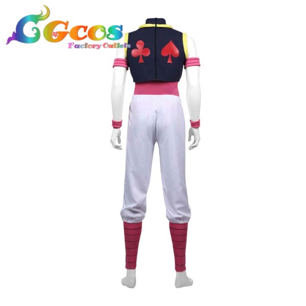 画像2: HUNTER×HUNTER　ヒソカ=モロウ　コスプレ衣装 (2)