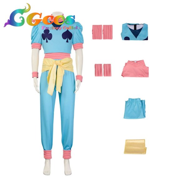 画像3: HUNTER×HUNTER　ヒソカ=モロウ　コスプレ衣装 (3)