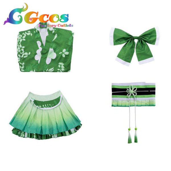 画像3: ラブライブ! School idol project　小泉花陽　お祭り編　覚醒後　コスプレ衣装 (3)